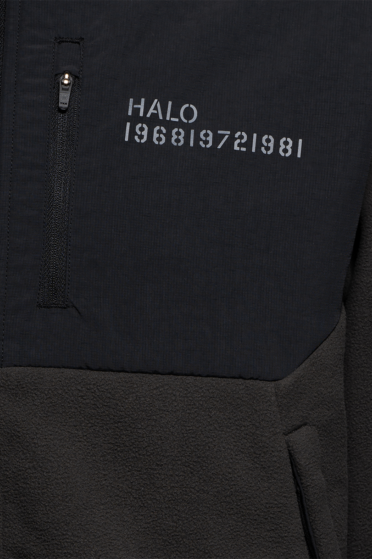 Halo - Fleece jakke - Raven - Blocked Zip Fleece
