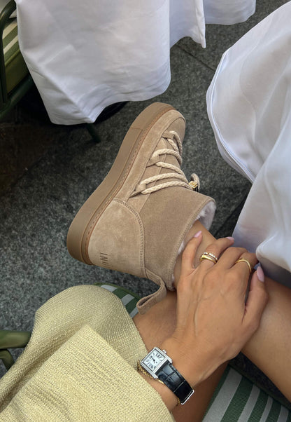 INUIKII -  Vinterstøvler - Beige - Low Classic