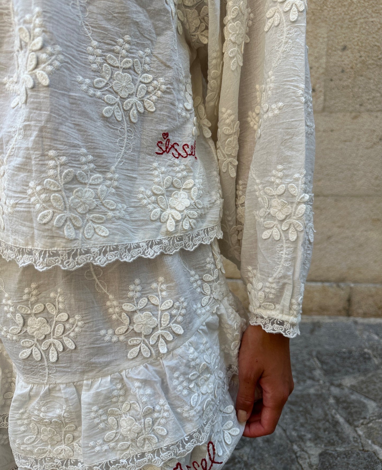 Sissel Edelbo - Shorts - Off White - Delphine sss