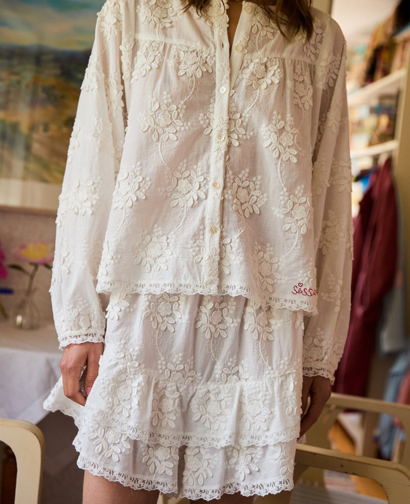 Sissel Edelbo - Top - Off White - Delphine sss