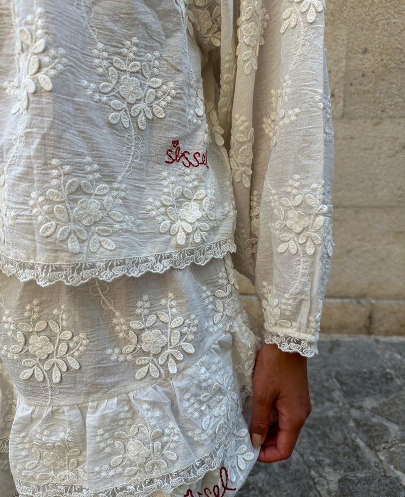 Sissel Edelbo - Top - Off White - Delphine sss