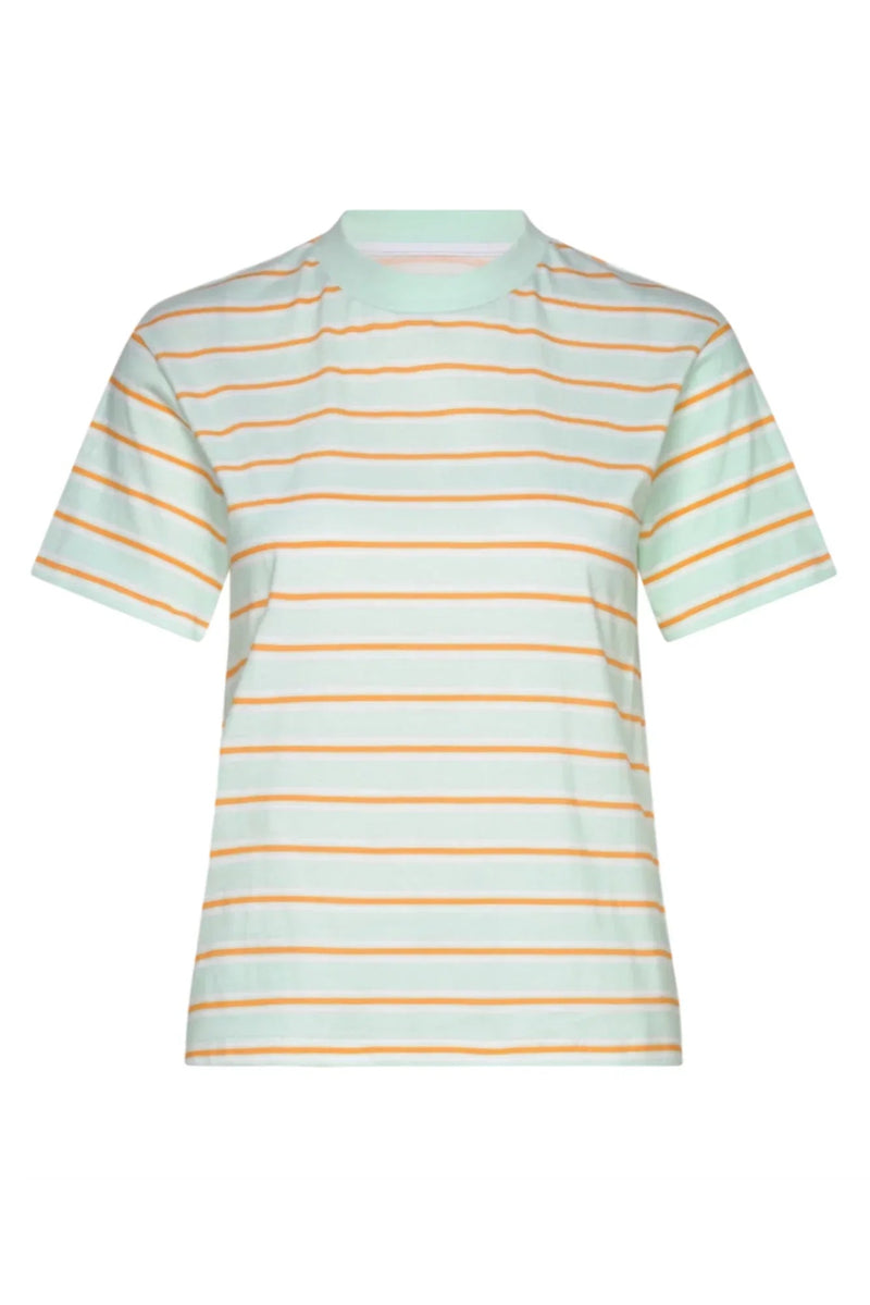 2NDDAY - T-shirt - Stribet Soothing sea - Marissas - Stilkompagniet.dk