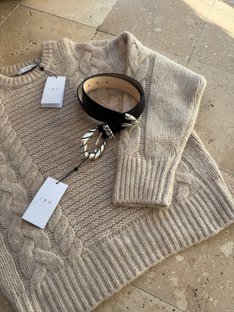 Iro - Strik - Beige - Solenn Pullover