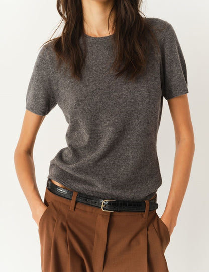 The Garment - Strik - Grå - Como Knit Tee