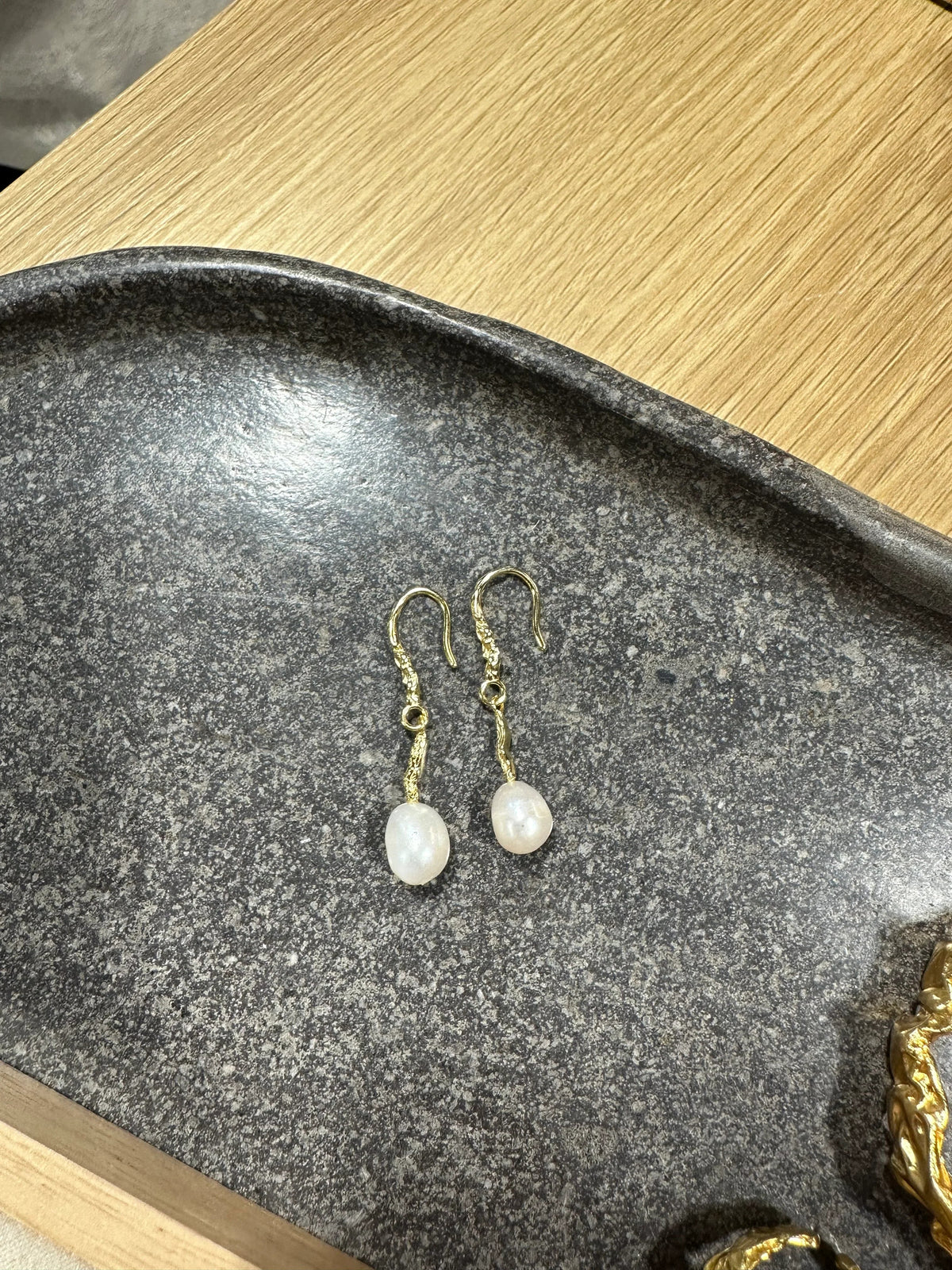 Andcopenhagen Jewelry - Øreringe -  18 karat guldbelagt 925 sterlingsølv - Nella Big