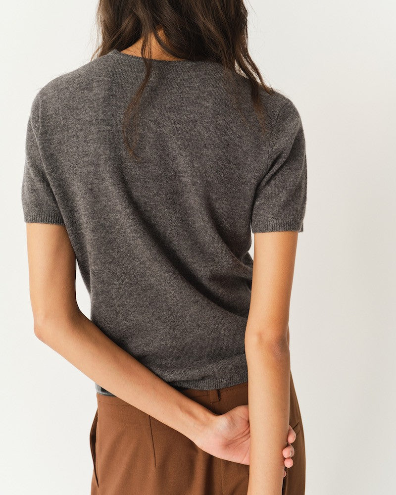 The Garment - Strik - Grå - Como Knit Tee