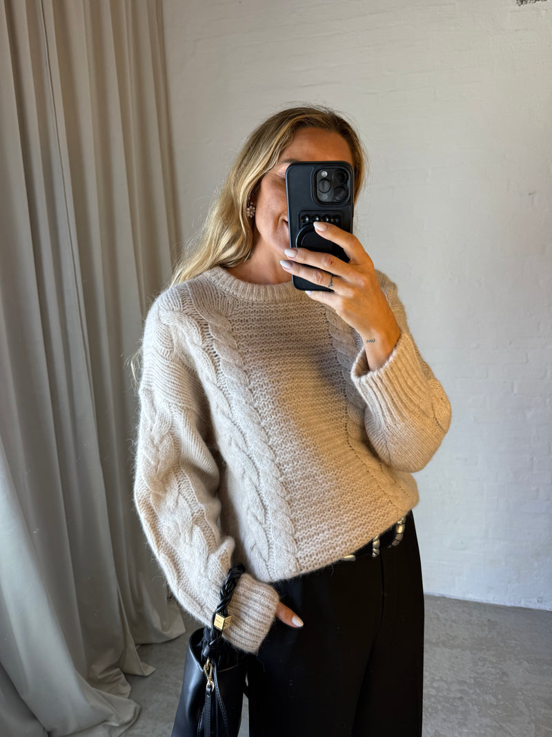 Iro - Strik - Beige - Solenn Pullover