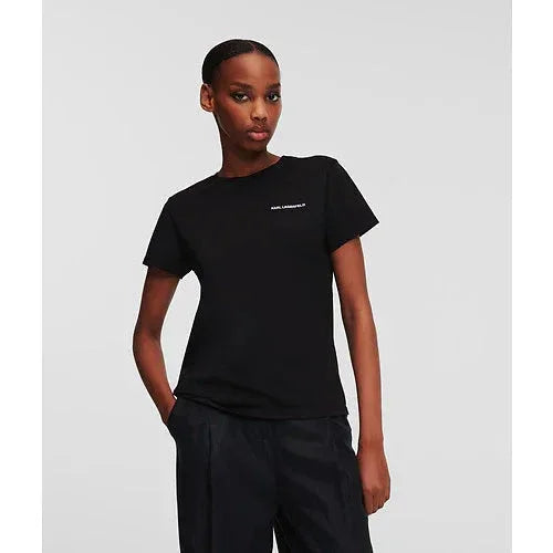 Karl Lagerfeld - T-shirt - Sort - Essential - Stilkompagniet.dk