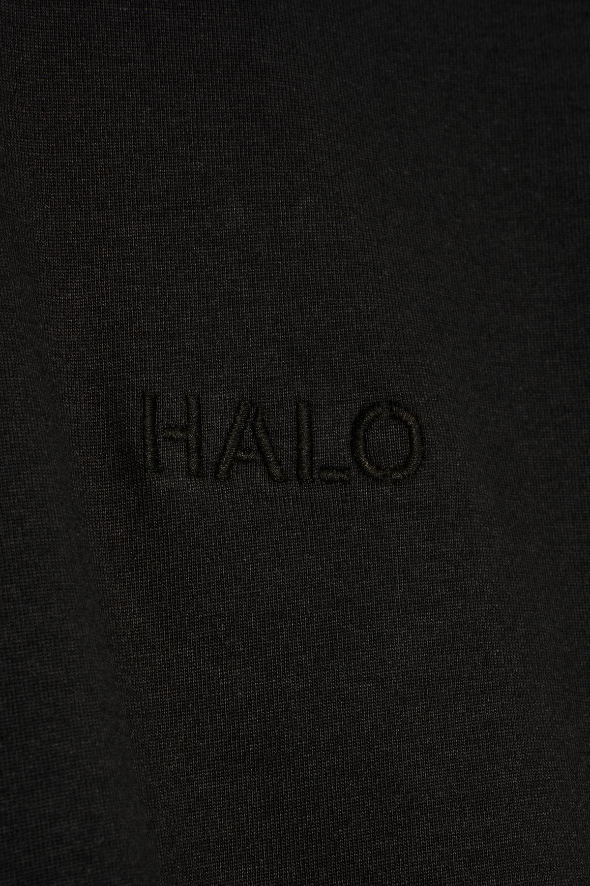 Halo - T-shirt - Black - Logo 234168
