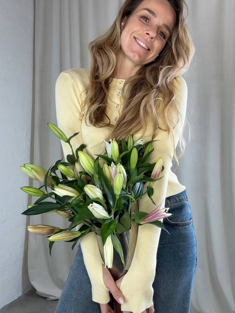 The Collection - Cardigan - Gul - Silvia