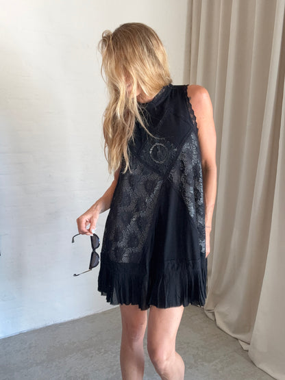 The Collection - Kjole - Black Blonde -  Rosalia
