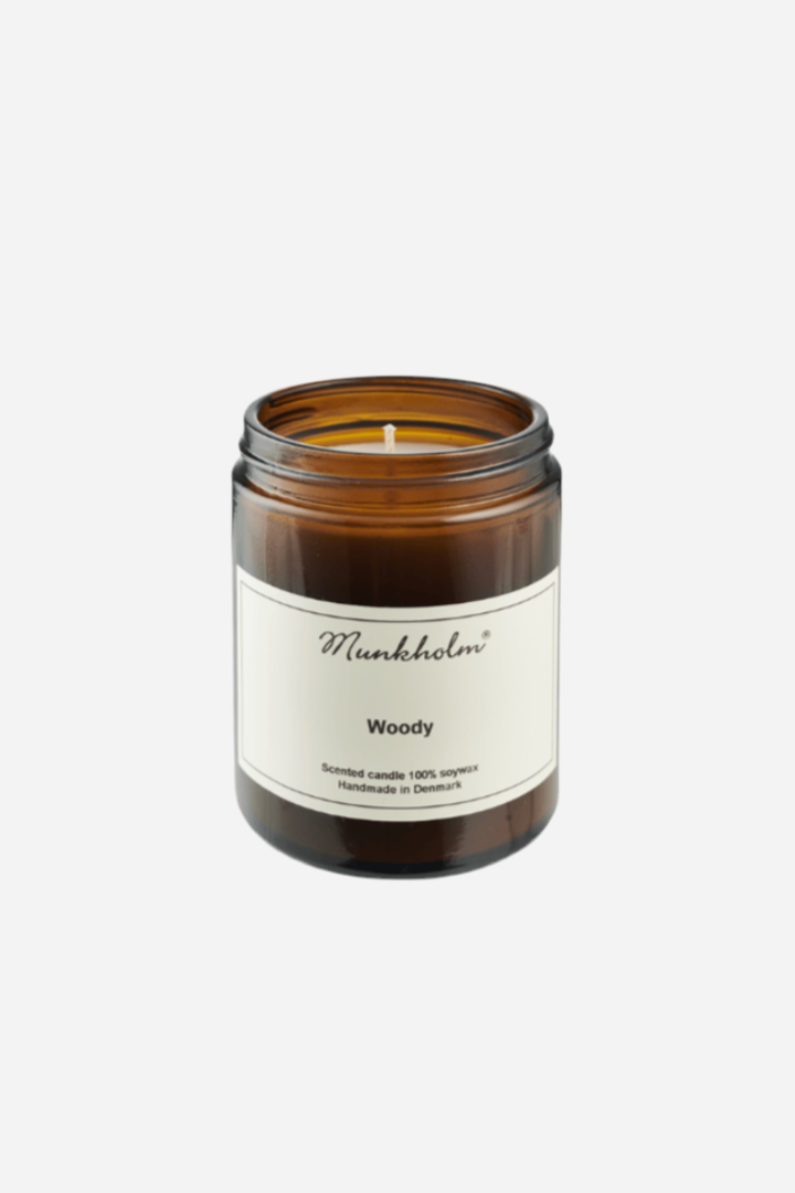 Duftlys - Woody - 180 ml. - Munkholm sss