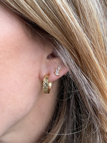 Andcopenhagen Jewelry - Øreringe - 18 karat Guldbelagt 925 sterlingsølv - Malina