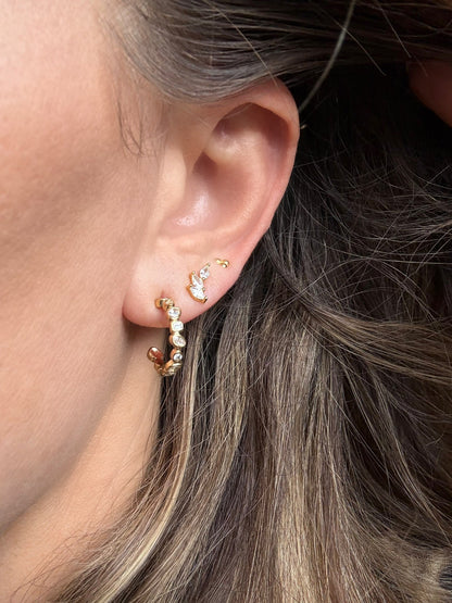 Andcopenhagen Jewelry - Øreringe - 18 karat guldbelagt  - Angie