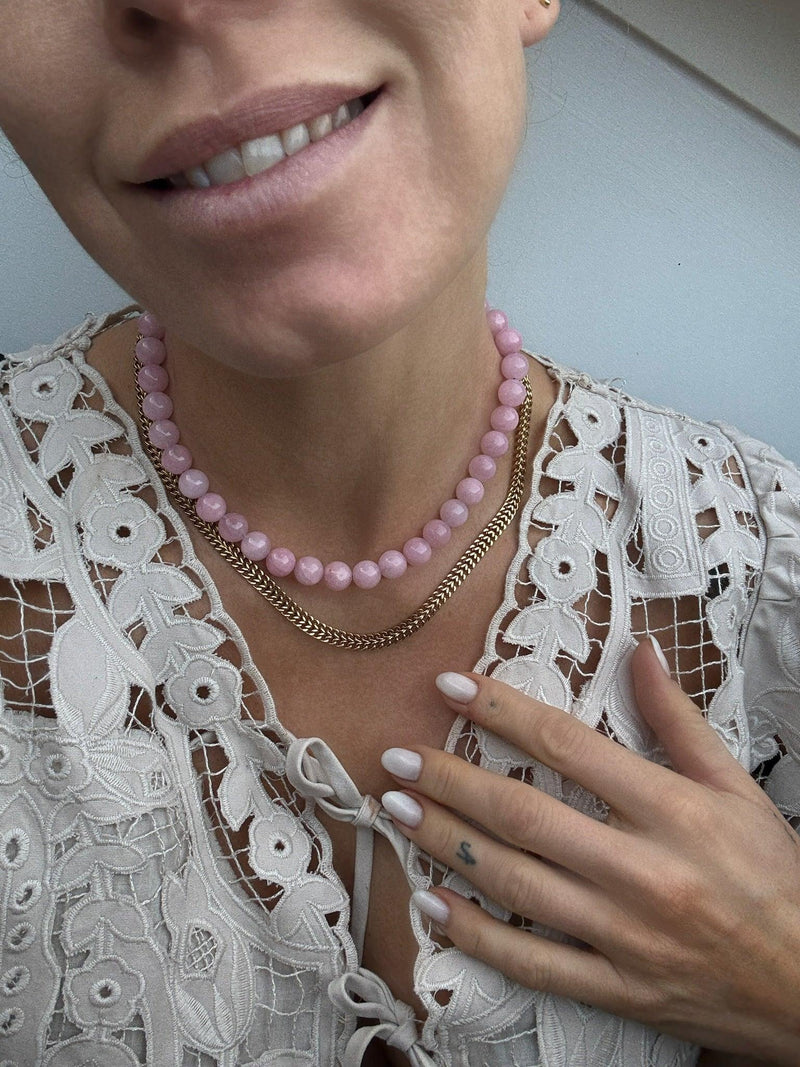 Andcopenhagen Jewelry - Halskæde - Kunzit - Mindi