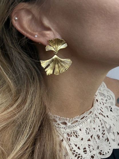 Andcopenhagen - Øreringe - 18 karat guldbelagt messing - Julia