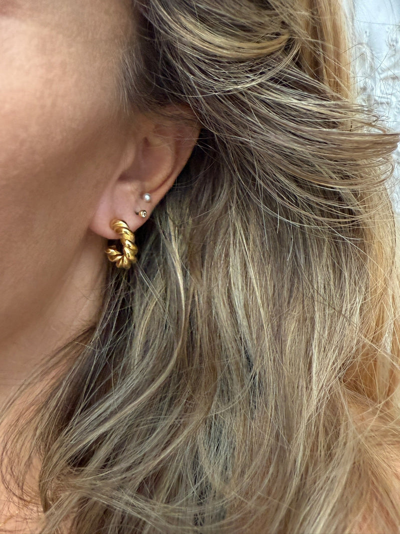 Andcopenhagen Jewelry - Øreringe - 18 karat guldbelagt - Mila