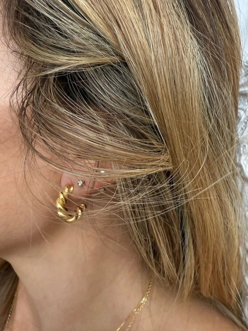 Andcopenhagen Jewelry - Øreringe - 18 karat guldbelagt - Mila