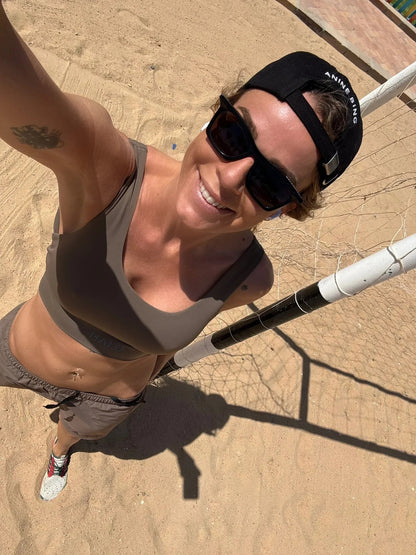 HALO - Sportsbh - Traning bra - Chocolate Chip - Stilkompagniet.dk