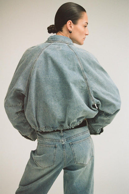 Rouge Edit - Jakke - Light Blue Denim - Routiana