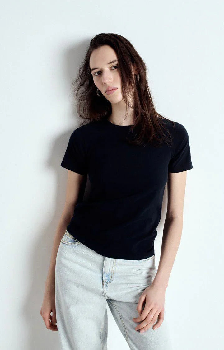 American Vintage - T-shirt - Sort - Gamipy