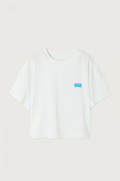american vintage - t-shirt - hvid