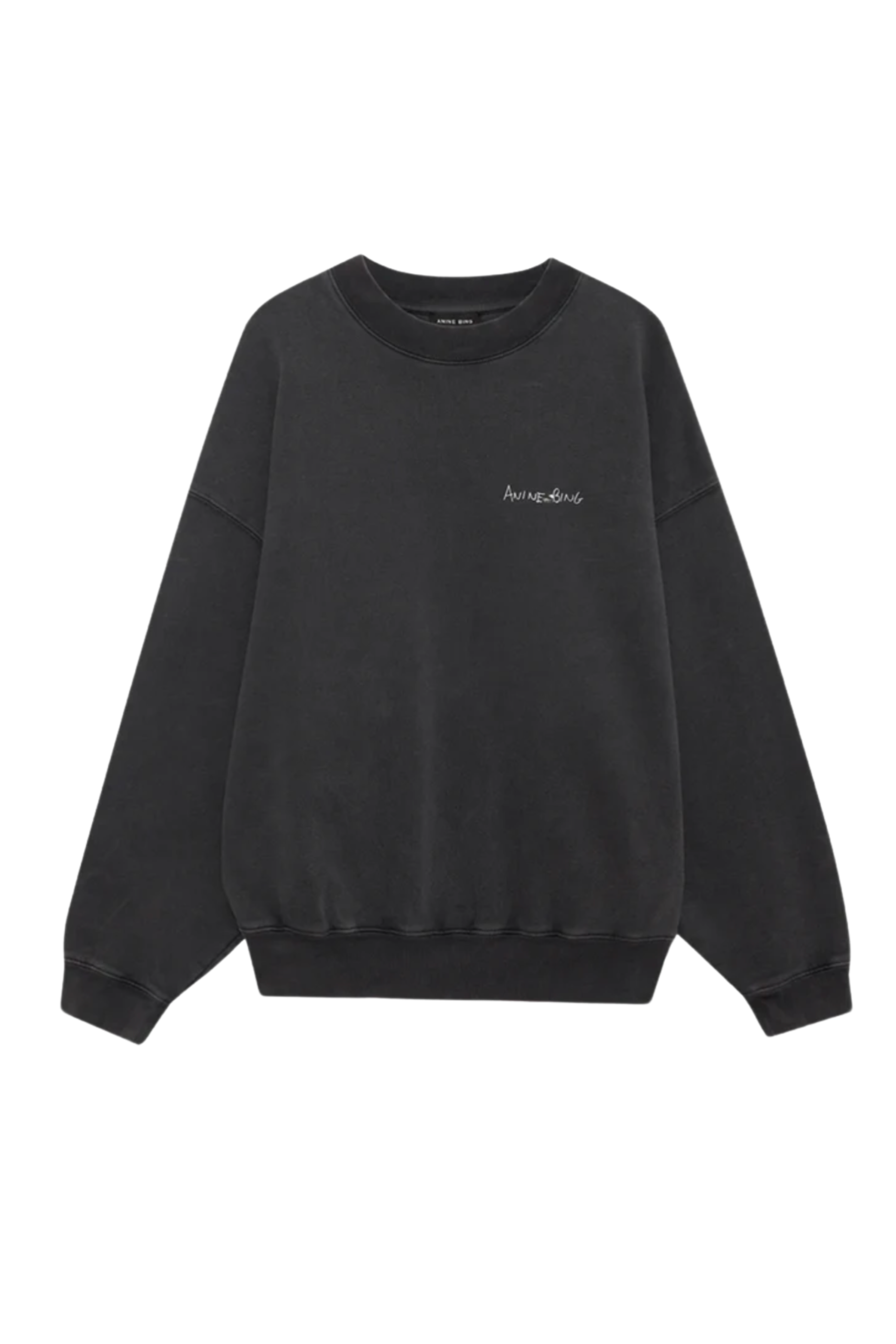 Anine Bing - Sweatshirt - Washed Black - Lyrics