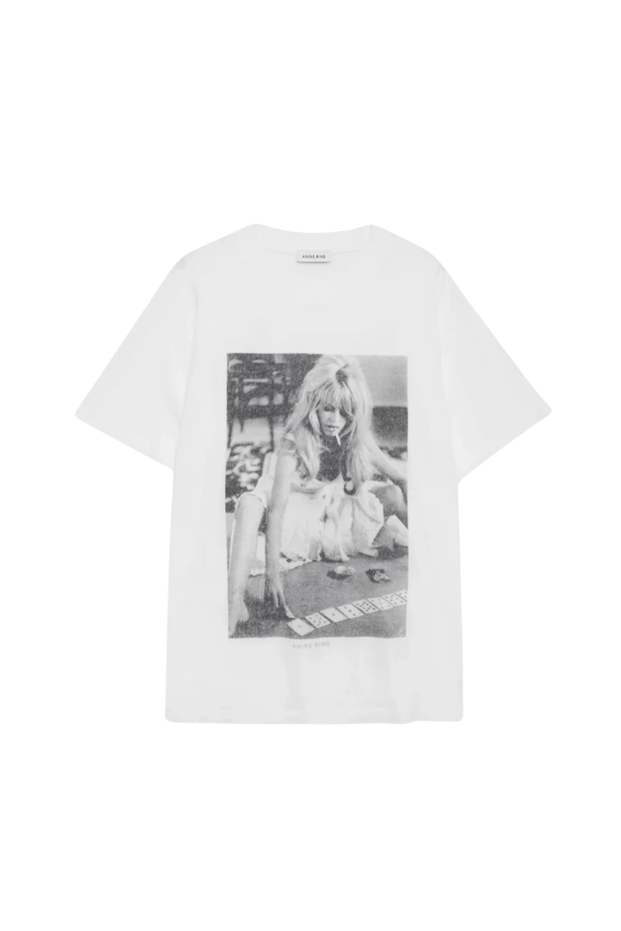 Anine Bing - T-shirt - LILI TEE AB X DK X BRIGITTE BARDOT - Ivory