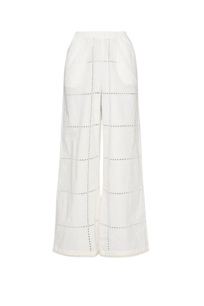 Sissel Edelbo - Bukser - White - Hilde sss (BEMÆRK preorder april)