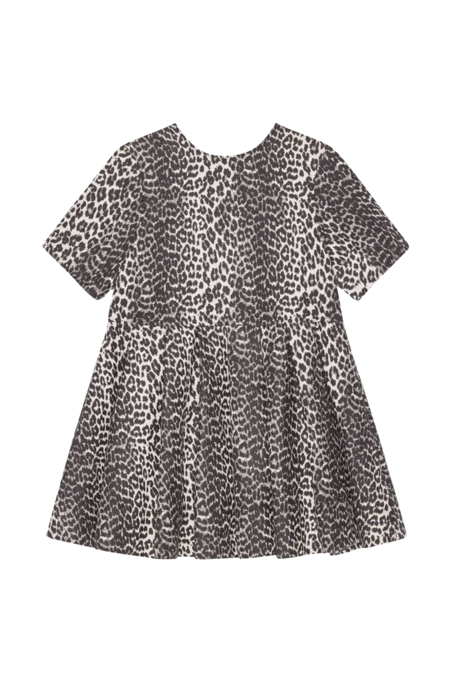 GANNI - Kjole - Leopard - Tweed mini