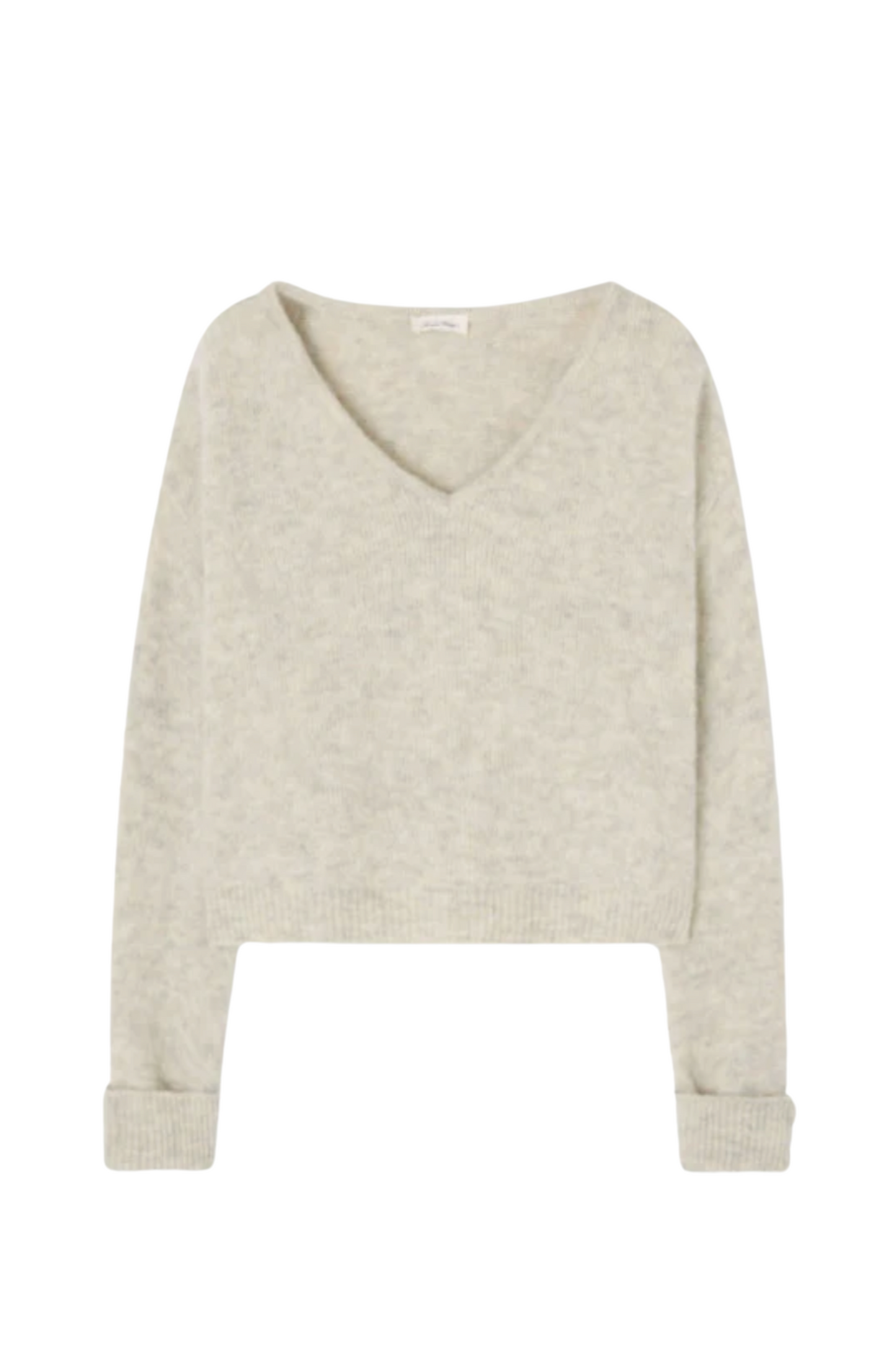 American Vintage - Strik - Powder Snow Melange - Pull East - Stilkompagniet.dk