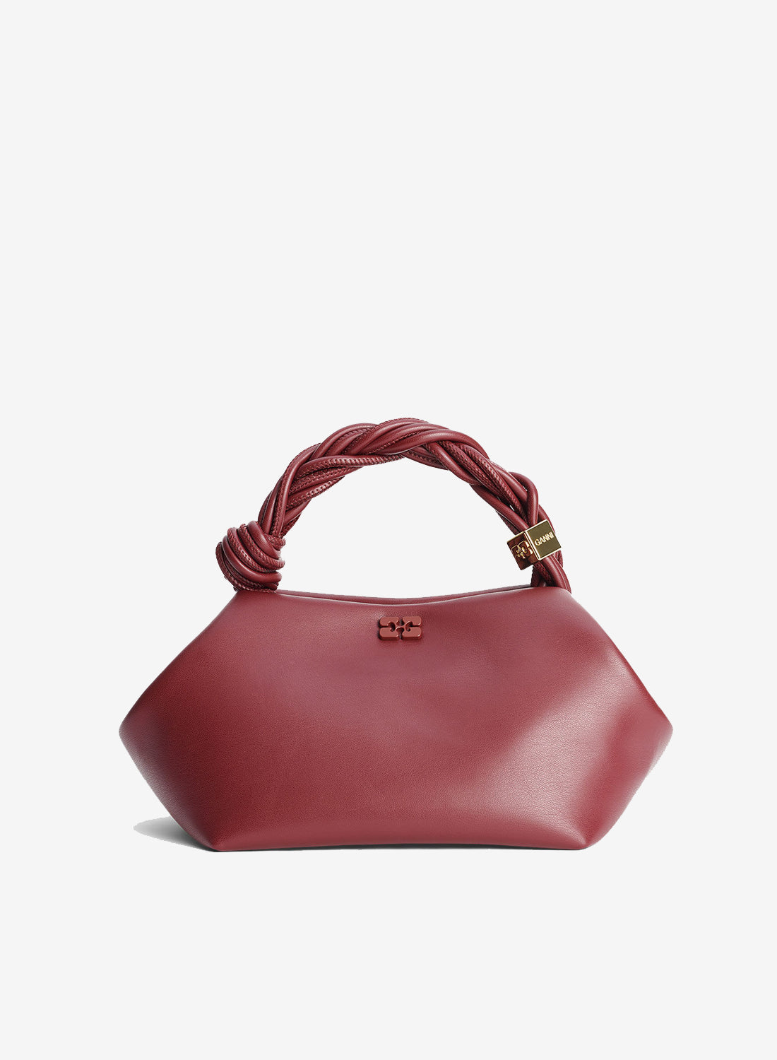 Ganni Bou Bag small Burgundy