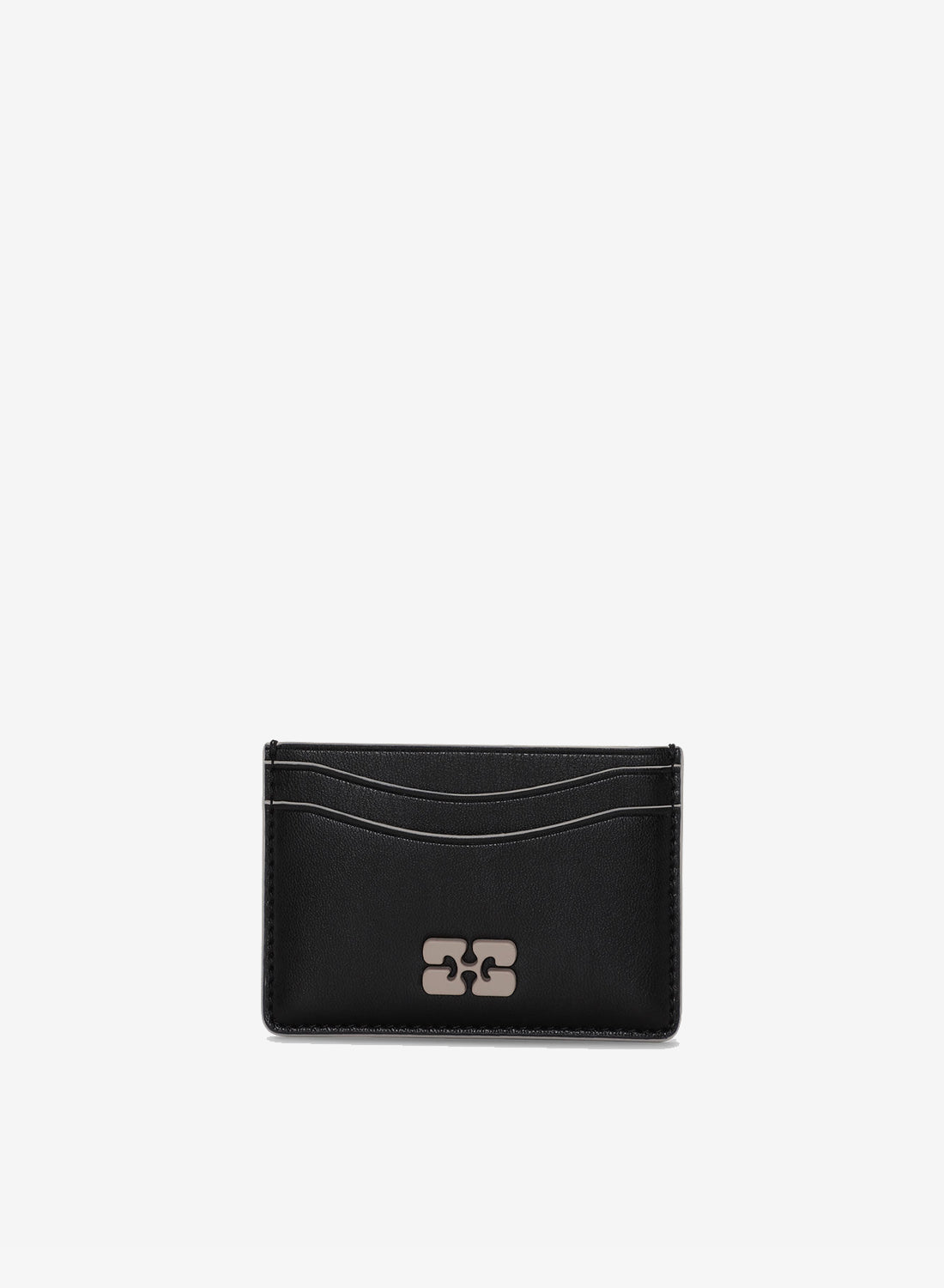 Ganni Bou Card Holder Strass Black