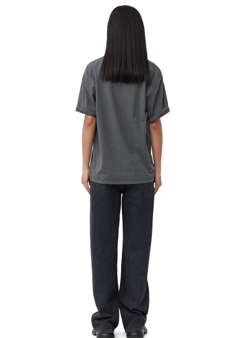 Ganni Future Heavy Jersey Lamb Short Sleeve T-shirt