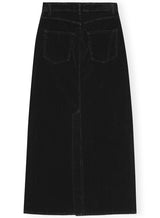 Ganni Washed Corduroy Long Skirt