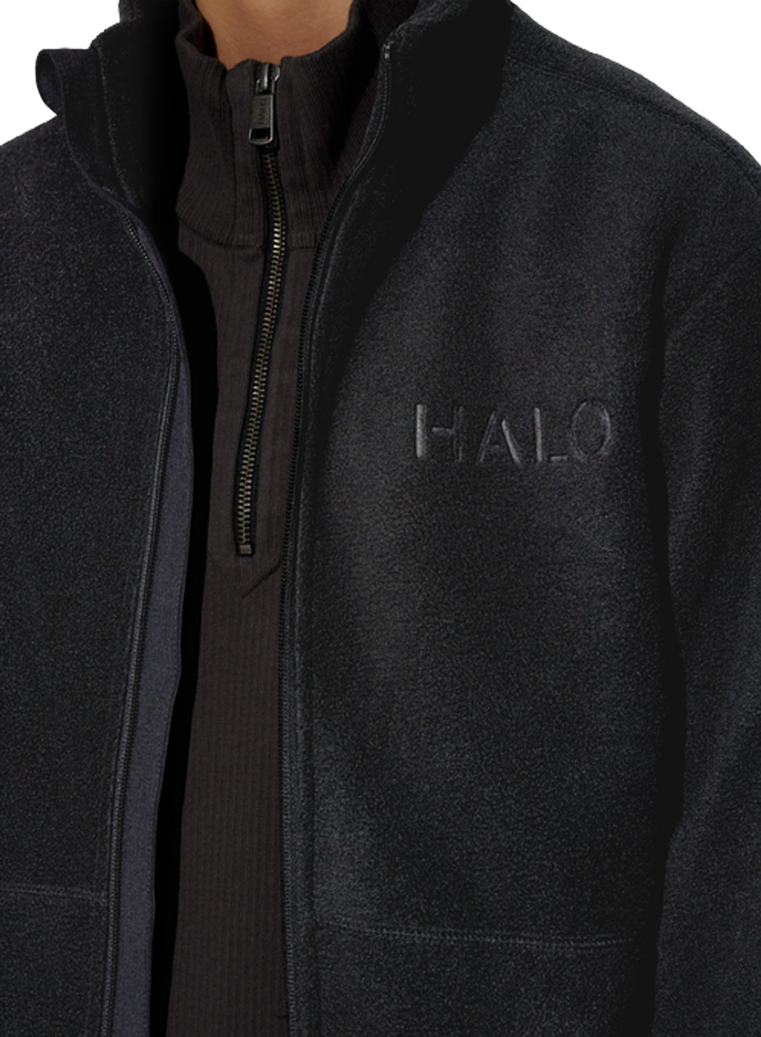 Halo Atw Teddy Fleece Jacket Black