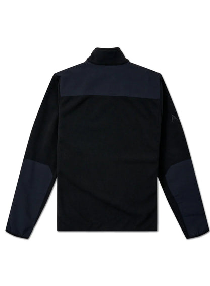 Halo - Fleece jakke - Black 2001 - Blocked Zip Fleece - Stilkompagniet.dk