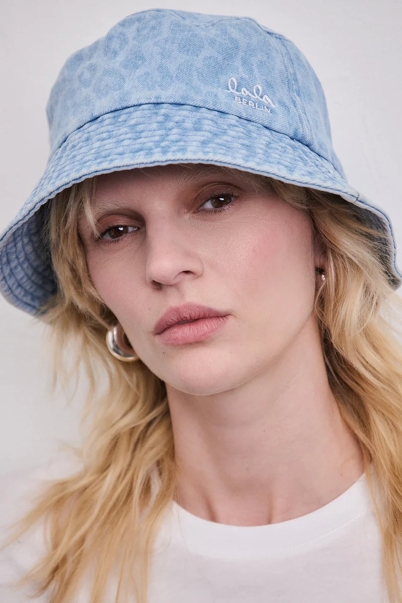 Lala Berlin - Bøllehat - Washed Blue Leo - Hannah