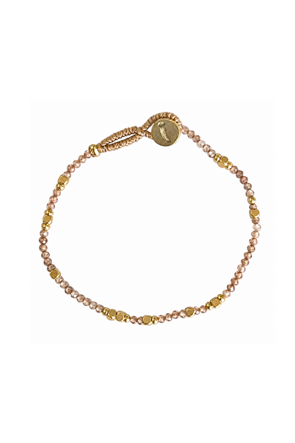 IBU Jewels - Armbånd - Champagne Quartz - Lulu Liv - AQ24
