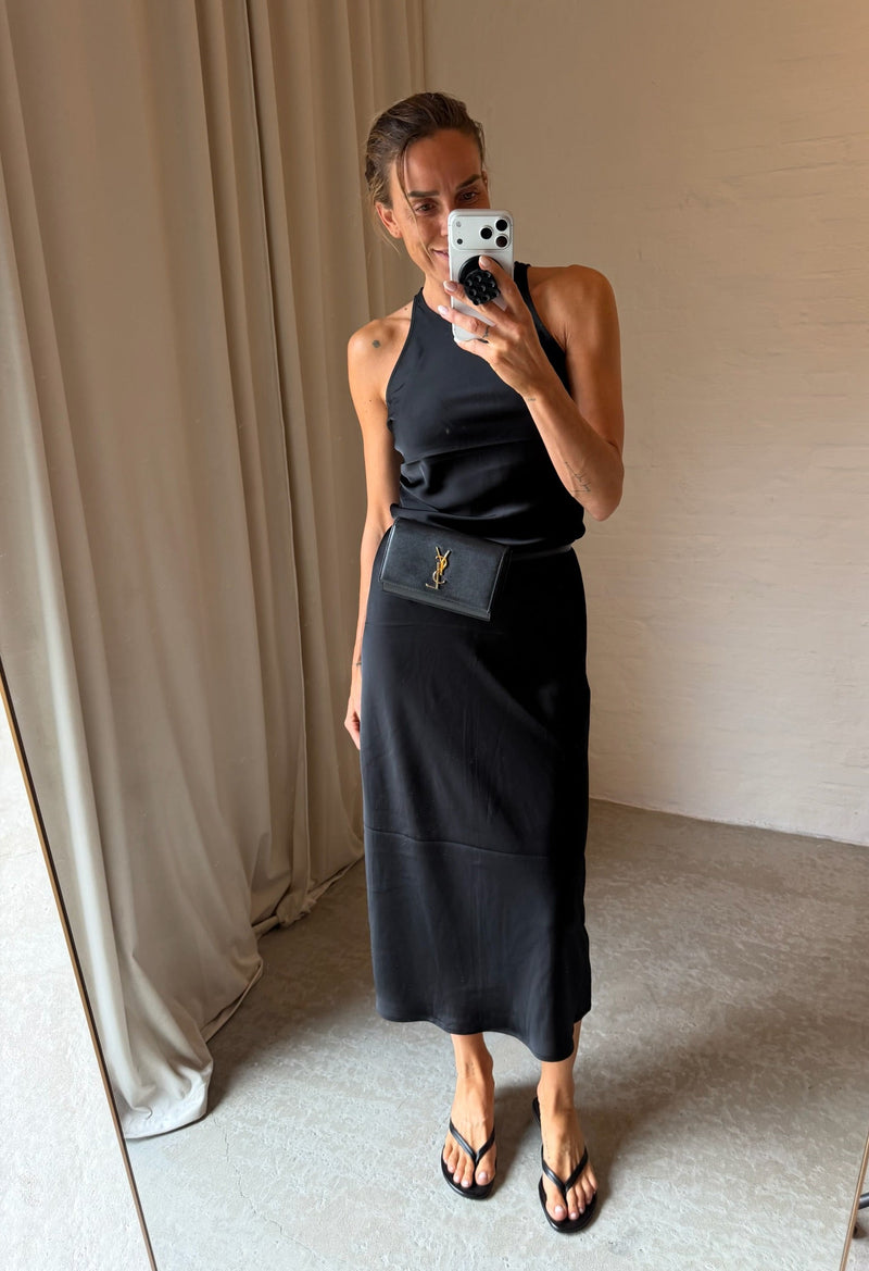 Saint Laurent Kate – bæltetaske – sort læder taske – secondhand
