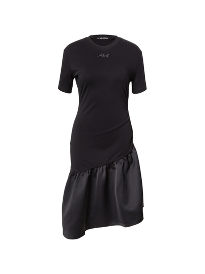 Karl Lagerfeld - Kjole - Black - Fril