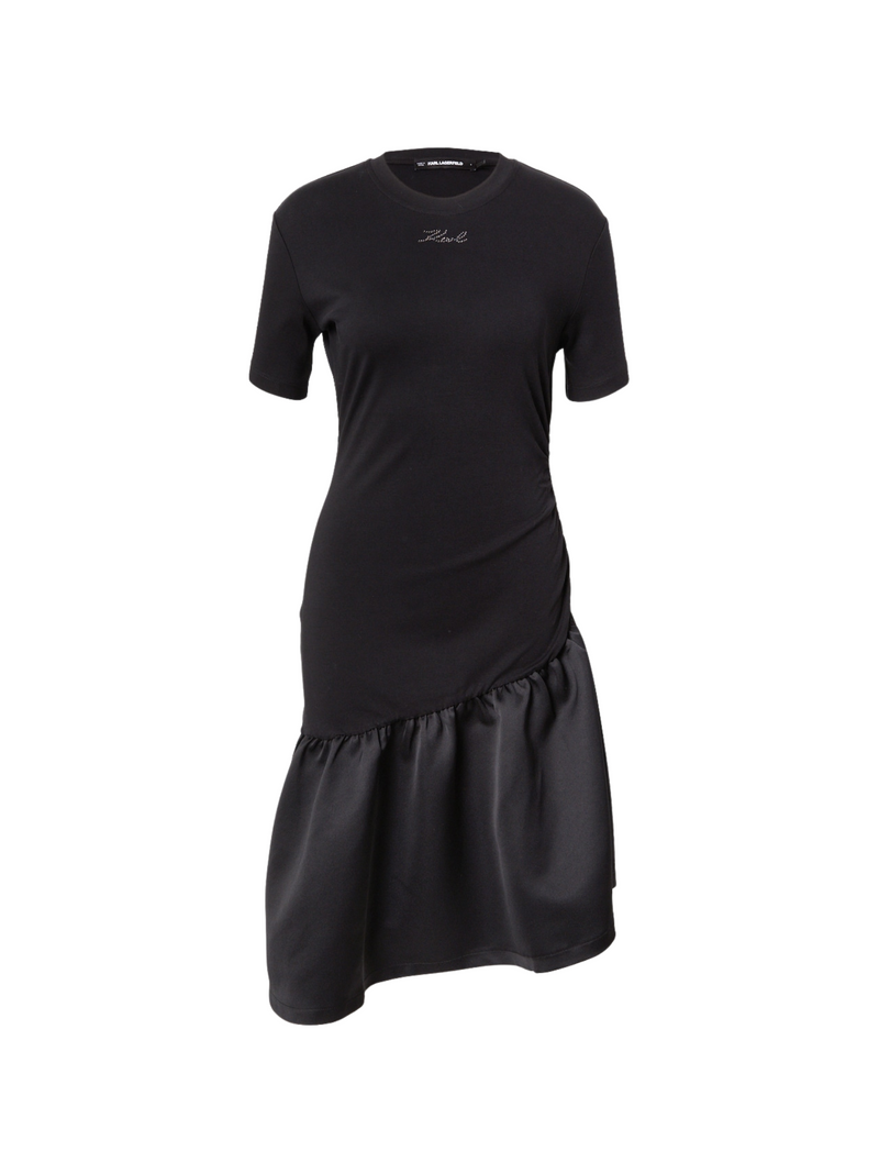 Karl Lagerfeld - Kjole - Black - Fril
