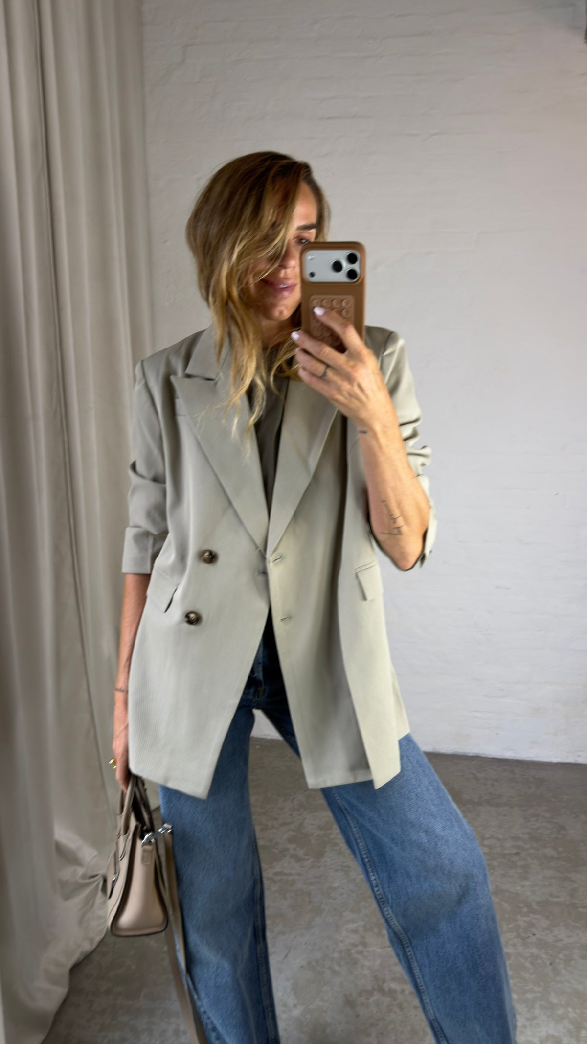 The Collection - Blazer - Khaki - Taylor, billede 2
