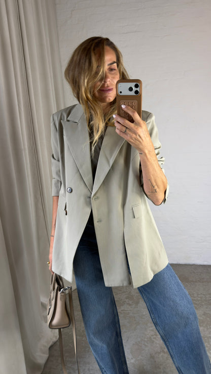 The Collection - Blazer - Khaki - Taylor, billede 3