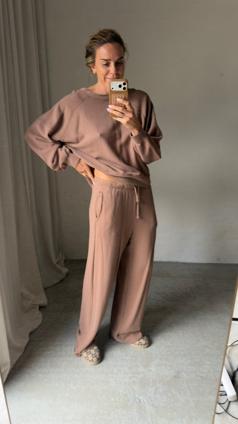 American Vintage - Sweatshirt - Chocolate - Atubay
