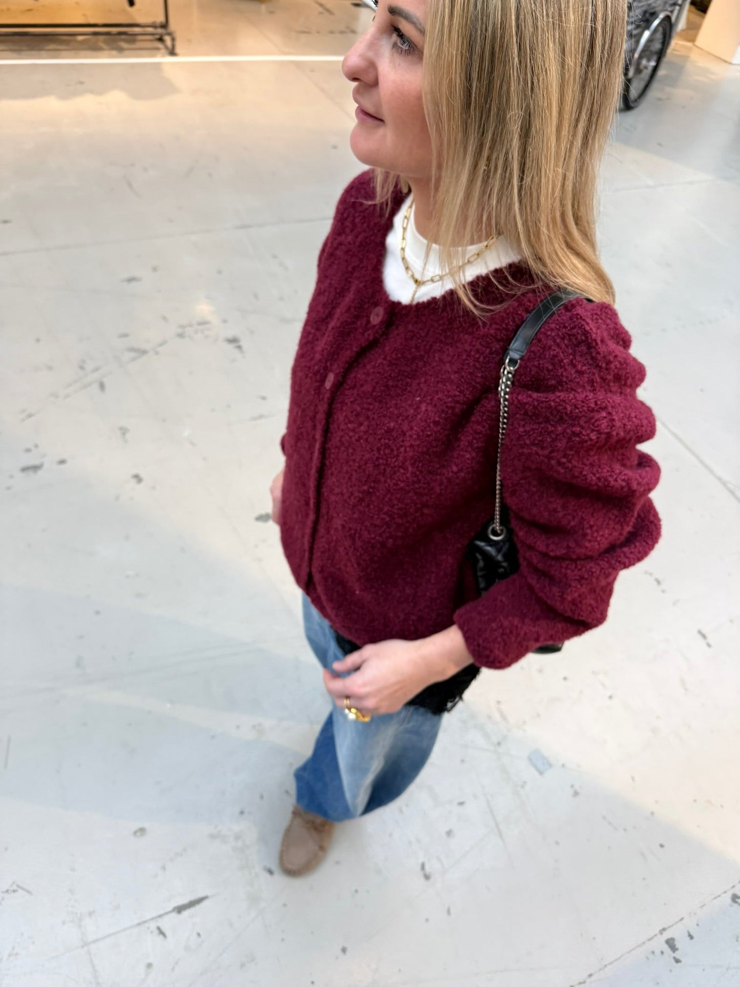 American Vintage - Cardigan - Grenade Chine - Zolly