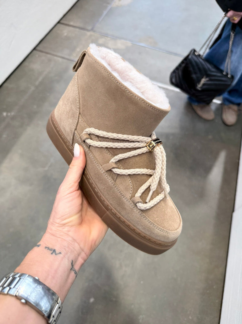 INUIKII -  Vinterstøvler - Beige - Low Classic