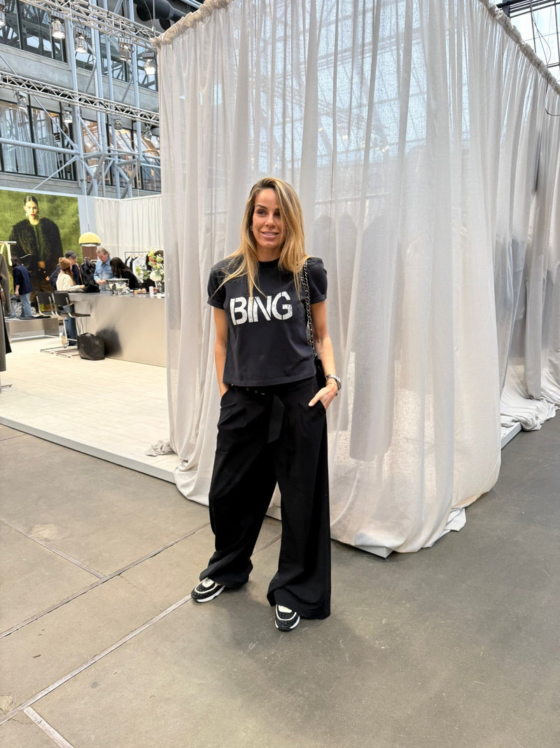 My Essential Wardrobe - Bukser - Black - Hace Vitta High Wide