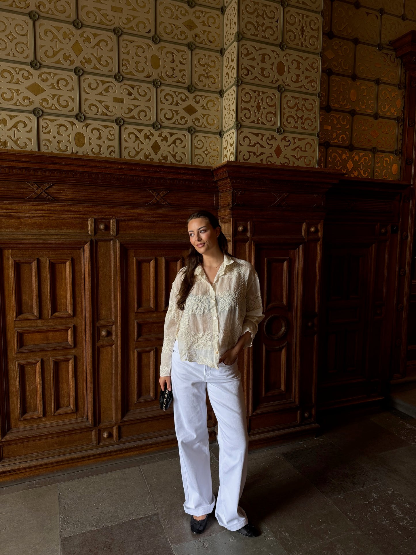 The Collection - Skjorte - Off White - Zenia