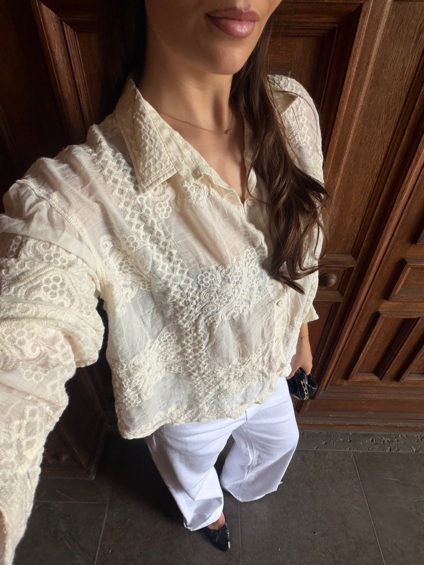 The Collection - Skjorte - Off White - Zenia